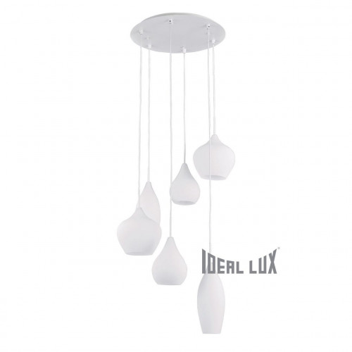 подвесная люстра ideal lux soft sp6 bianco в Армавире