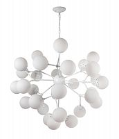 подвесная люстра crystal lux medea white sp30 белая в Армавире