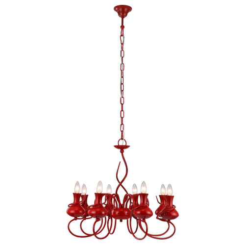 подвесная люстра arte lamp vaso a6819lm-8rd в Армавире