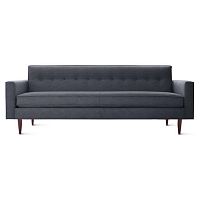 диван bantam sofa большой прямой пепельно-серый в Армавире