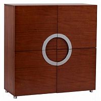 комод lotus walnut коричневый в Армавире