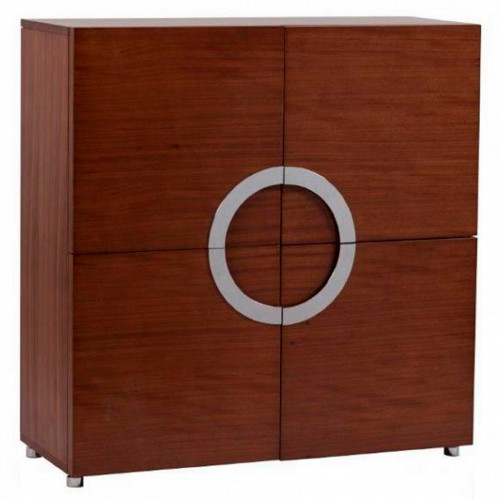 комод lotus walnut коричневый в Армавире