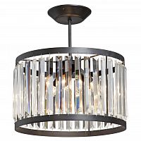 потолочная люстра vitaluce v5129-1/3pl черная в Армавире