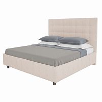 кровать двуспальная 160х200 светло-бежевая royal black в Армавире