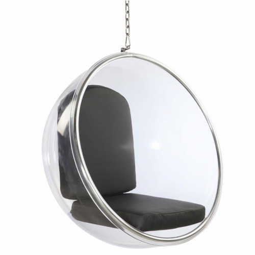 кресло bubble chair черное в Армавире