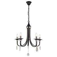 подвесная люстра arte lamp dallas a8540lm-5bk черная в Армавире