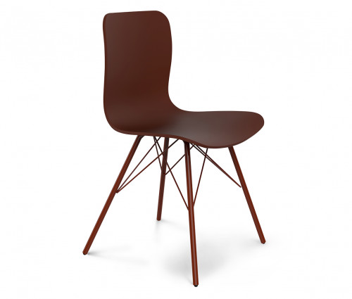 стул dsr коричневый s40 (eames style) в Армавире