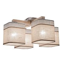потолочная люстра tk lighting 1918 nadia white 4 в Армавире