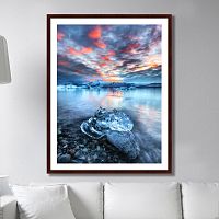 картина iceland coast 100х78,5 см в Армавире
