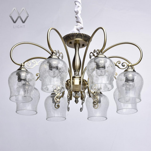 потолочная люстра mw-light моника 372011808 бронза в Армавире