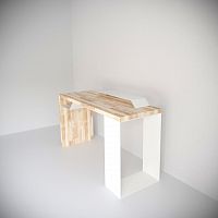 стол рабочий письменный с подставкой для монитора ecocomb-2 в Армавире