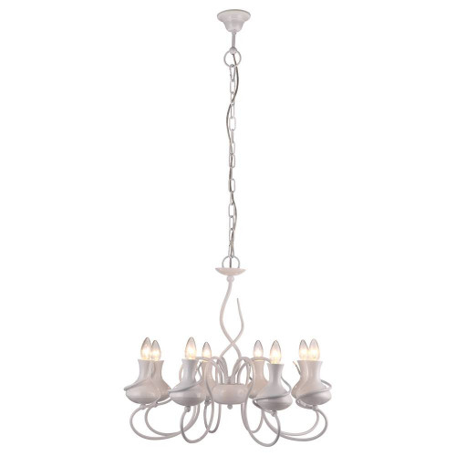 подвесная люстра arte lamp vaso a6819lm-8wh в Армавире