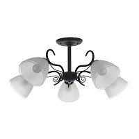 потолочная люстра idlamp marsell 277/5pf-black в Армавире