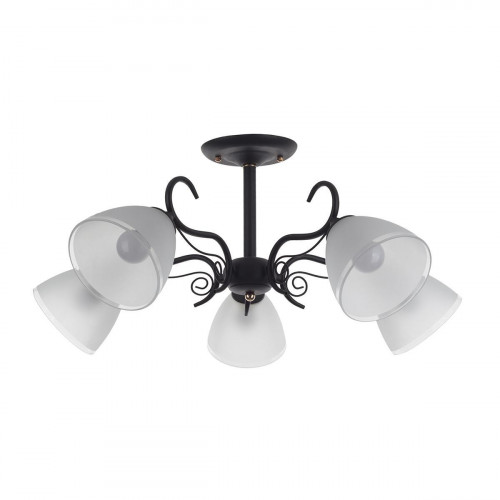 потолочная люстра idlamp marsell 277/5pf-black в Армавире