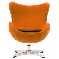 детское кресло egg chair оранжевое в Армавире