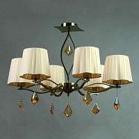 подвесная люстра brizzi bx03203/6 bronze cream в Армавире