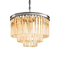 подвесной светильник odeon 6 chrome/amber от delight collection в Армавире