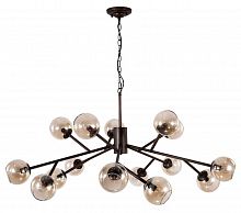 подвесная люстра crystal lux bueno sp-pl15 янтарная в Армавире
