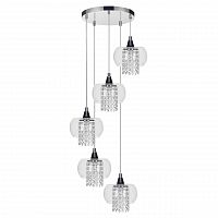 дизайнерская подвесная люстра spot light cordia 1192528 хром в Армавире