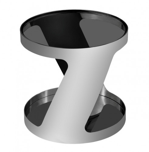 столик журнальный height black silver хром в Армавире