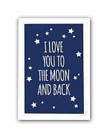 постер to the blue moon and back а4 в Армавире
