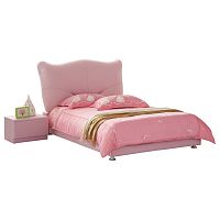 кровать pink leather kitty 140х200 в Армавире