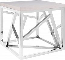 стол журнальный geometric маленький молочный в Армавире