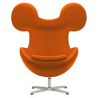 кресло egg mickey оранжевое в Армавире