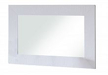 зеркало прямоугольное настенное белое quadro в Армавире