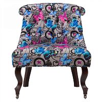 кресло мягкое amelie french country chair бабочки в Армавире