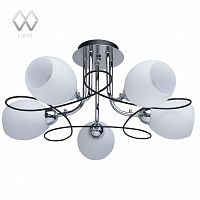 потолочная люстра mw-light альфа 324013405 белая в Армавире