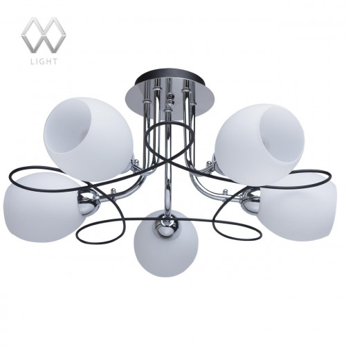 потолочная люстра mw-light альфа 324013405 белая в Армавире