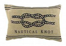 подушка с морским узлом nautical knot natural в Армавире