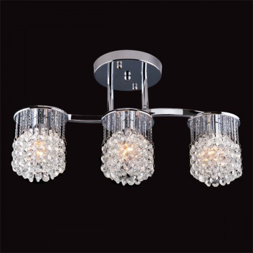 потолочная люстра eurosvet 3222/3 хром strotskis в Армавире
