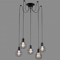 подвесная люстра arte lamp a1109sp-5bk в Армавире
