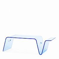 стол кофейный modern acrylic голубой в Армавире