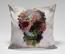 подушка flower skull by ali gulec в Армавире