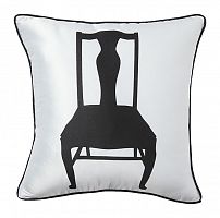 подушка с изображением стула chair white в Армавире