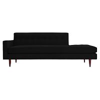 диван bantam studio sofa прямой черный в Армавире