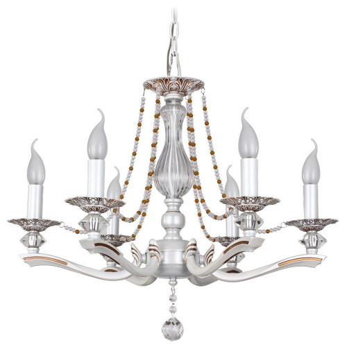 подвесная люстра idlamp eloisa 259/6-whiteplatina в Армавире