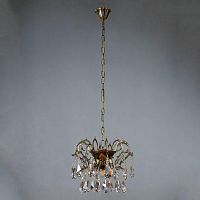 подвесная люстра ambiente alicante 8888/3 cl pb tear drop в Армавире