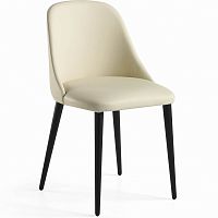 мягкий стул кожаный кремовый cpmk125-crema от angel cerda в Армавире