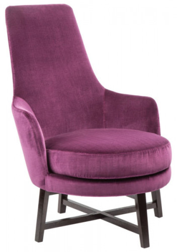 кресло home space violet фиолетовое в Армавире