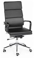 кресло для руководителя norden chairs зуум, обивка: искусственная кожа, цвет: экокожа черная в Армавире