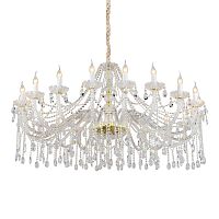 подвесная люстра omnilux ladispoli oml-89003-20 прозрачная в Армавире