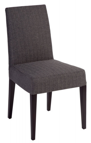 стул aylso dining chair кожа тёмно-серая в Армавире