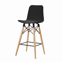 полубарный стул eiffel (eames style) черный в Армавире