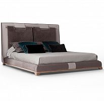 кровать двуспальная 180х200 серая tecni nova wood в Армавире