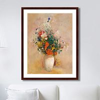 картина: vase of flowers, 1906г. в Армавире