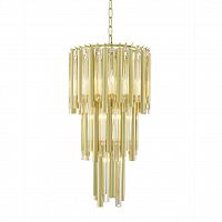 люстра gigi 7 gold от delight collection прозрачная/золото в Армавире